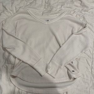 white XS sweater